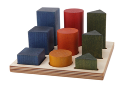 Sorteringsbrett regnbue XL Flerfarget - Wooden story