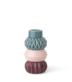 SAMSURIUM CANDLESTACK dark powder aubergine - DOTTIR