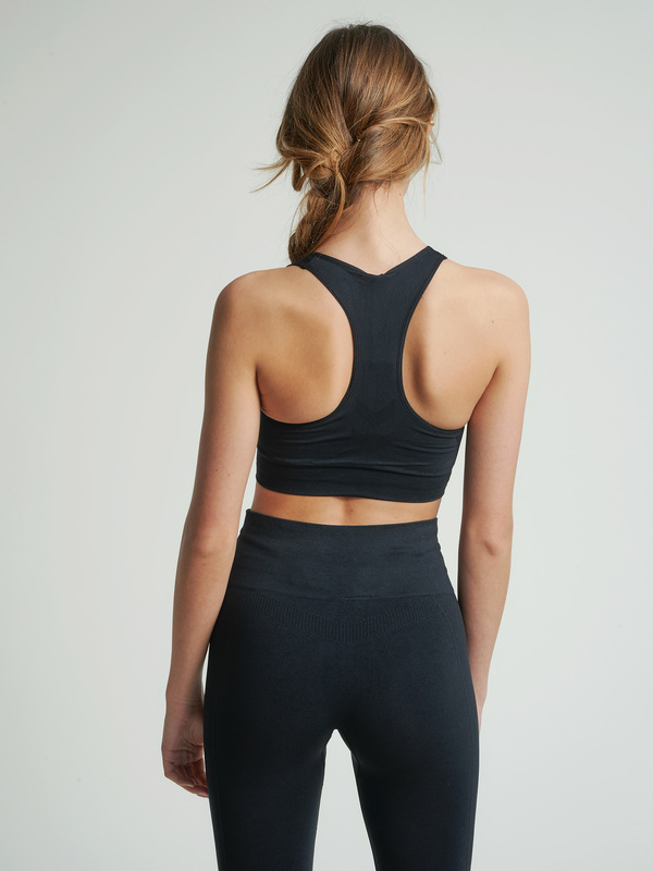 Hummel Tif Seamless Sports Top Black - Hummel