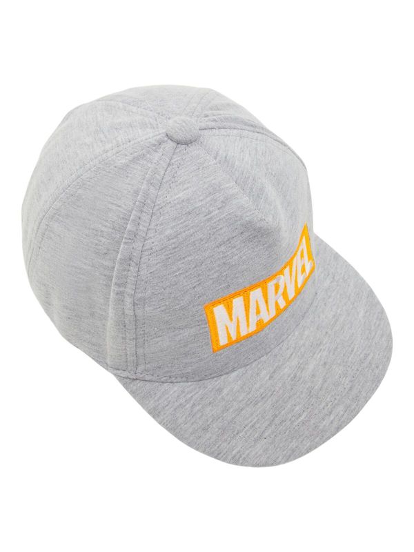 Name It Asmus Marvel Cap Light Grey Melange - Name It