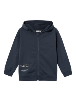 NKMHALUKAS LS SWEAT CARD WH UNB  - Name It