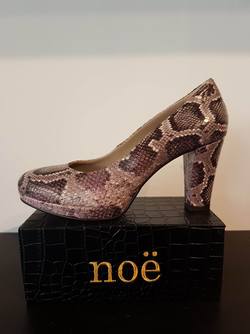 NADRA pump Hot Pink Snake Print - Noë