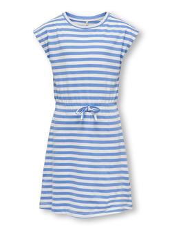 KOGMAY S/S DRESS NOOS JRS French Blue CLOUD DANCER - Kids Only 