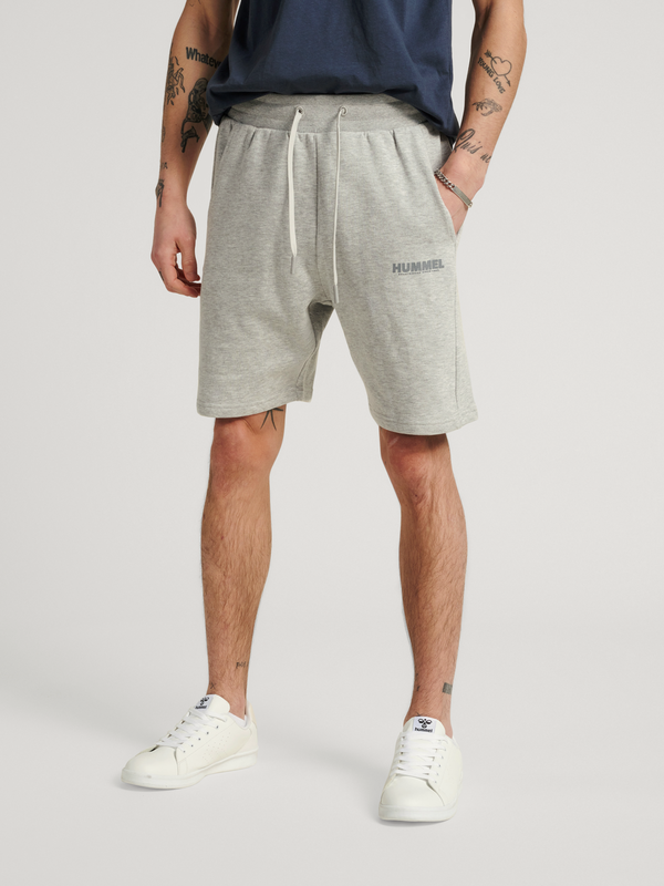 Hummel Legacy Shorts GREY MELANGE - Hummel