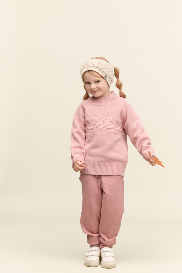 Gullkorn Villvette Ull Bukse LillaRosa - Gullkorn Design