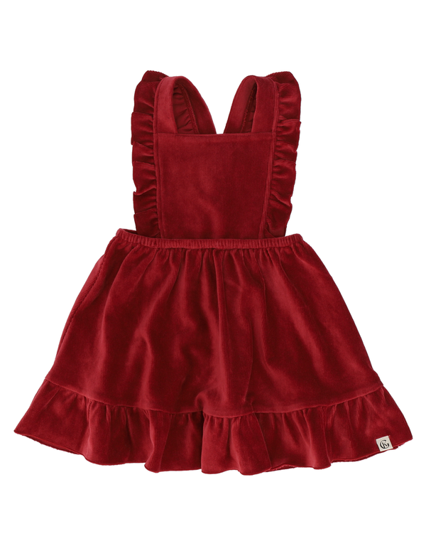 Gullkorn Olit Kjole DYP RØD - Gullkorn Design