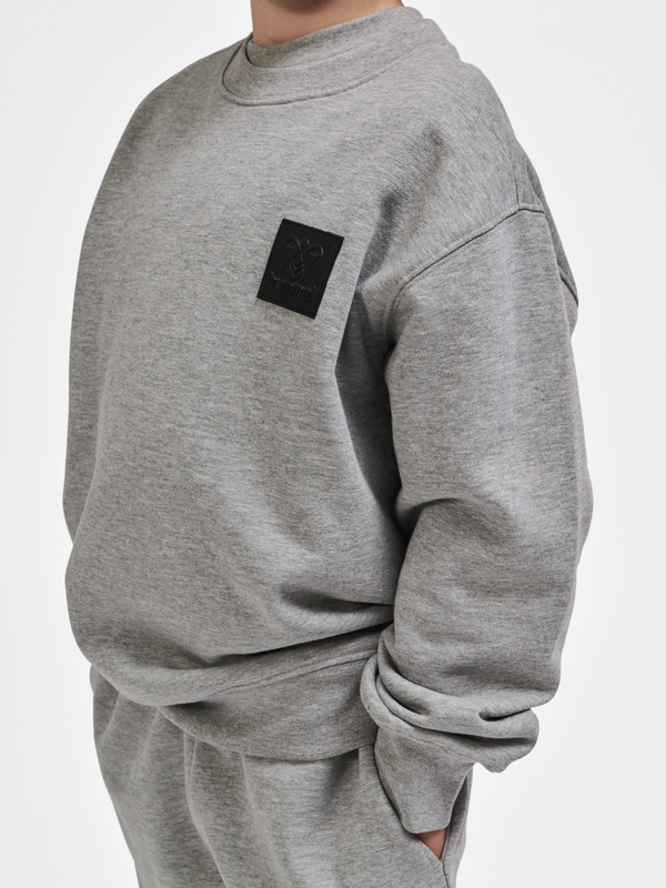 Hummel Clean Sweatshirt GREY MELANGE - Hummel