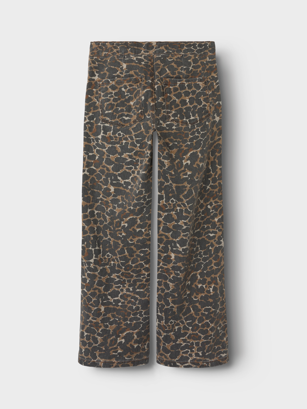 Name It Rose Wide Twill Pant Leo Washed - Name It