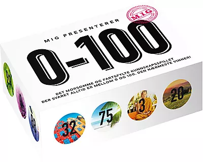 Spill 0-100 NO  0-100 - Brettspel