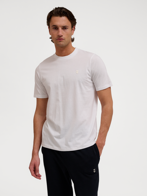 Hummel Pulse Cotton T-Shirt White - Hummel