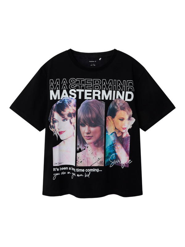 Name It TSwift Reg Top Sky Black - Name It