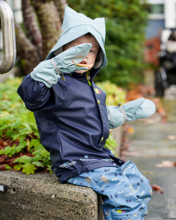 Kattnakken Regnsett Plask Marine - Kattnakken