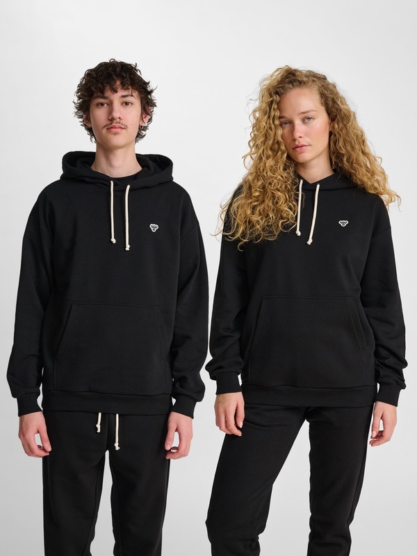Hummel loose hoodie bee Black - Hummel