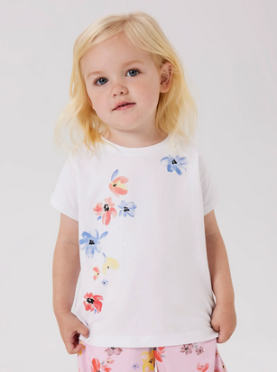 Name It Fabiola SS Top BRIGHT WHITE - Name It