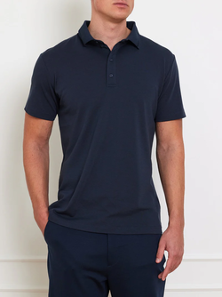 We Norwegian Metalist pique polo men  navy - We Norwegian