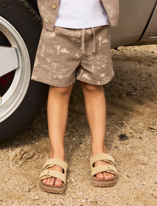 Name It Hestern Nreg Shorts walnut - Name It