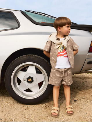 Name It Hestern Nreg SS Shirt walnut - Name It