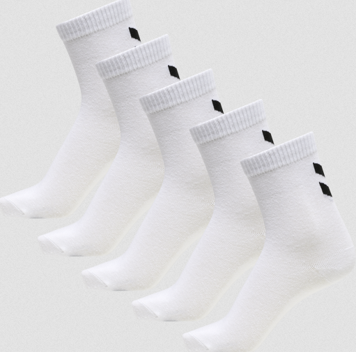Hummel MakeMyDay Sock 5-pack  White - Hummel