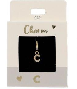 Express Yourself Anheng (Nickel free tested) - Gold C Charm Gold C - Depesche
