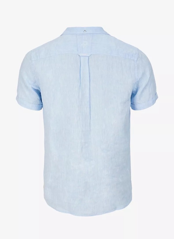 Pelle P Linen Polo Sky Blue - Pelle P