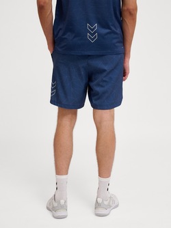 Hummel Court AOP Pocket Shorts Insignia Blue - Hummel
