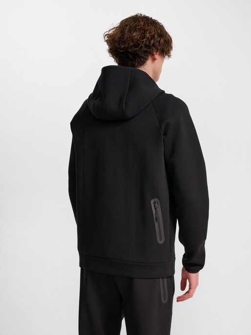 Hummel Tech Fleece Regular Zip Hoodie Black - Hummel