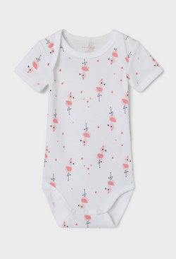 Name It SS Body 2Pk Flamingo/Bright White - Name It