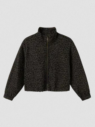 Name It Lela Ls Leo Jacket Mockingbird - Name It