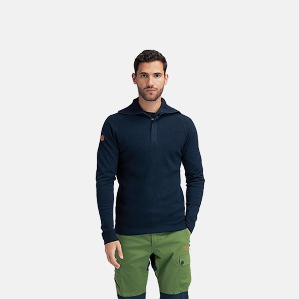 Tufte Robin Stitch Half Zip M Sky Captain - Tufte