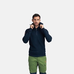 Tufte Robin Stitch Half Zip M Sky Captain - Tufte