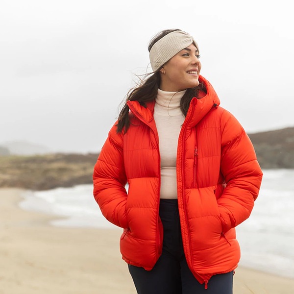 Tufte Eagle Down Jacket W Fiery Red - Tufte