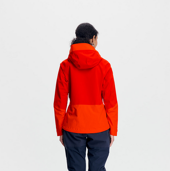 Tufte Pine Jacket W Fiery Red - Tufte