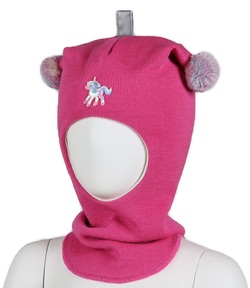 Balaclava ULL m/vindstopp ENHJØRNING  - Kivat