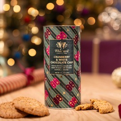 Cranberry & White Chocolate Chip Biscuits 150g  - Whittard