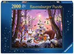 Ravensburger Puslespill 2000 Julefantasi  Julefantasi - Ravensburger