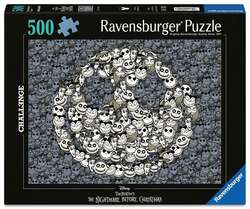 Ravensburger Puslespill 500 Mareritt før jul King Of Fright - Ravensburger