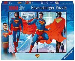 Ravensburger puslespill 1000 Superman - Kryptons siste sønn 1000 biter - Ravensburger