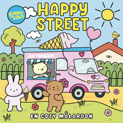 Målarbok: Happy Street Happy Street - Hobby