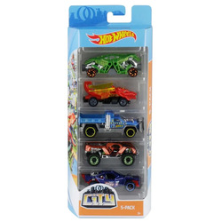 Hot Wheels Basics 5-Pack Asst. Assortert - Hot Wheels