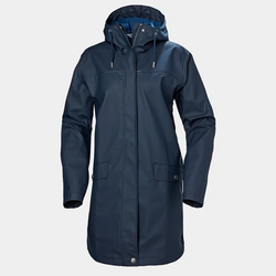 hh Moss Raincoat Dame  - Helly Hansen