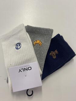 KOGINE EMB 3-PK SOCKS  - Kids Only 