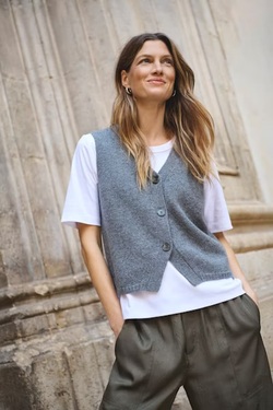 Sylva strikket vest  - Part Two