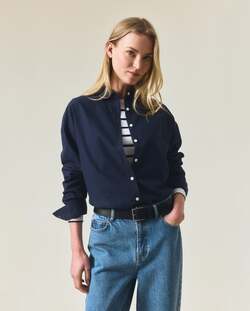 Casual flanellskjorte i økologisk bomull  - Lexington