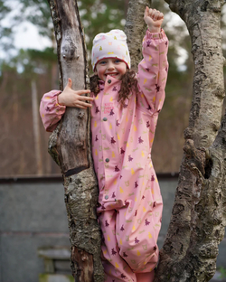 Kattnakken Heilårsregndress Hagl Rosa krystall - Kattnakken