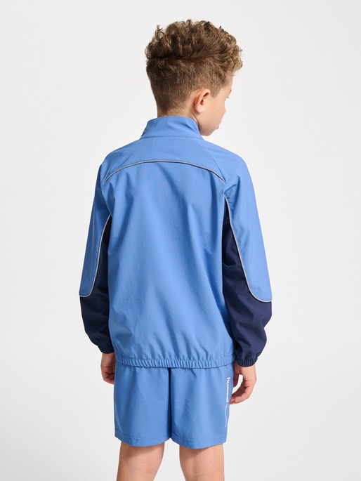 Hummel Jr Woven Zip Jacket Riverside - Hummel