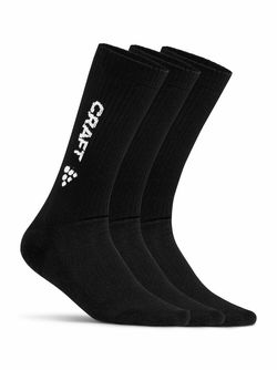 Craft Progress indoor 3-pk sock Black - Craft