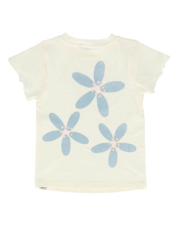 Gullkorn Flora T-skjorte Varm Hvit - Gullkorn Design