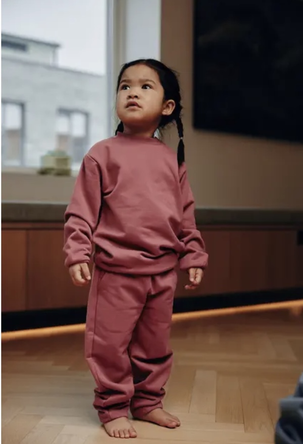Gullkorn Tera College Sett Mørk Rosa  - Gullkorn Design