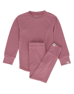 Gullkorn Vennen Baselayer Sett Berry Purple - Gullkorn Design