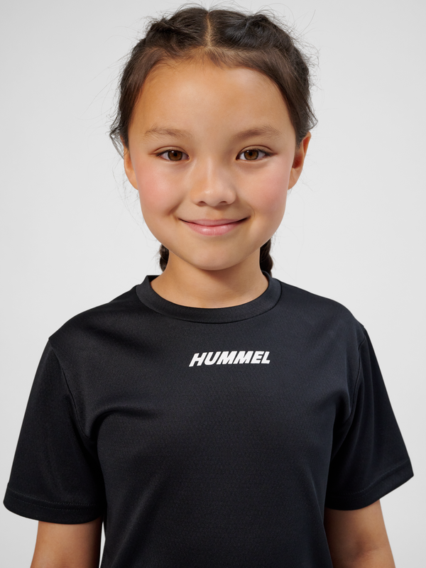 Hummel Multi Jersey ss shirt Kids Black - Hummel